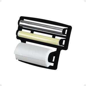 Porta Rolo De Papel Toalha 4 Em 1 Suporte Cozinha Utensilios