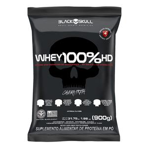 REFIL Whey 100% Hd - Baunilha - 900G - BlackSkull