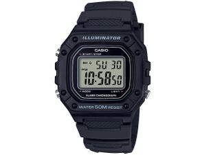 Relógio Masculino Casio Digital Esportivo Preto W-218H-1AVDF