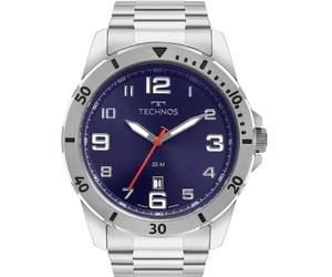 Relógio Masculino Technos Prata Performance Militar 2115NAP/1A