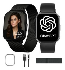 Relógio Smartwatch Para Xiaomi Redmi IOS Galaxy ChatGPT