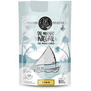 Sal Marinho BR Spices Integral De Mossoró Fino Pouch 500G