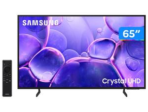 Samsung Smart TV 65 Crystal UHD 4K U8600F 2025 Xbox Cloud Gaming AI Energy Mode Alexa Integrada