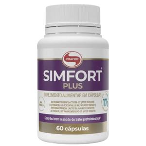 Simfort Plus Vitafor 60 Cápsulas Probiótico com 17 Bilhões por Dose  4 Cepas Premium
