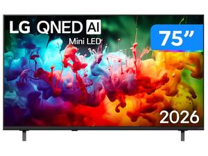 Smart TV 75" LG 4K Ultra HD QNED Mini LED 75QNED70BSA WebOS 26 2026