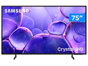 Smart TV 75" Samsung 4K UHD Crystal 75U8600F Tizen 3 HDMI