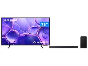 Smart TV 75” Samsung 4K UHD Crystal Tizen