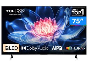 Smart TV 75" TCL 4K UHD QLED 75T6C Google TV 2026