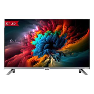 Smart tv hd led britânia 32 polegadas dolby audio roku