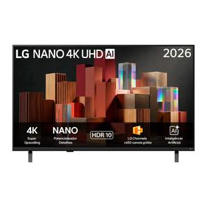 Smart Tv LG 50" 4K Ultra HD NANO AI Magic WebOS 26 50UN85 Bivolt