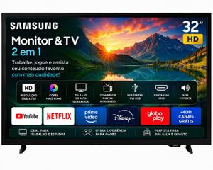 Smart Tv Samsung 32 Ls32h5000fgxzd Hd Led Wifi Hdmi Bivolt com NF e Garantia