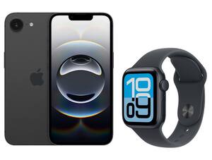 Smartphone Apple iPhone 16e 128GB Preto