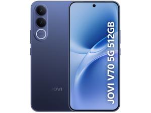 Smartphone Jovi V70 512GB 5G 8GB RAM Azul Safira 6,83" Cam. Dupla + Selfie 32MP