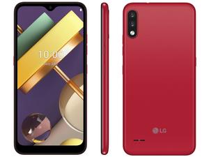 Smartphone LG K22 Red 4G Quad-Core 2GB RAM Tela 6,2” Câm. Dupla + Selfie 5MP Dual Chi