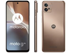 Smartphone Motorola Moto G32 128GB Rosé 4G Octa-Core 4GB RAM 6,5” Câm. Tripla + Selfie 16M