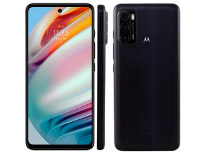Smartphone Motorola Moto G60 128GB Preto 4G 4GB RAM Tela 6,8” Câm. Tripla + Selfie 32M