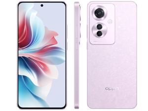 Smartphone OPPO Reno11 F 256GB Lilás 5G 8GB RAM 6,7" Câm. Tripla + Selfie 32MP Dual Chip