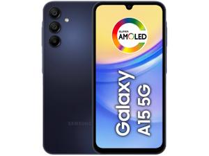 Smartphone Samsung Galaxy A15 6,5" 256GB Azul Escuro 5G 8GB RAM Câm. Tripla 50MP + Selfie 13MP 5000mAh Dual Chip