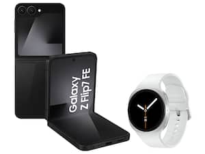 Smartphone Samsung Galaxy Z Flip7 FE 128GB Preto