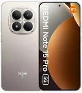 Smartphone Xaiomi Redmi Note 15 Pro 5G 256GB 8GB RAM Titanium com tela AMOLED de 6,83 pologadas