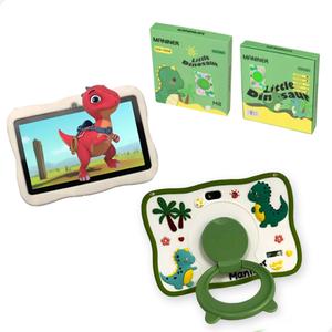 Tablet Infantil 6gb+128gb Com Jogos Caneta Capa Tematica Rosa