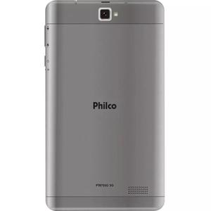 Tablet Philco PTB7SSG 1GB Wi-Fi Tela 7 3G Android Pie 9.0 Processador Quadcore 1.3Ghz - Preto/Cinza