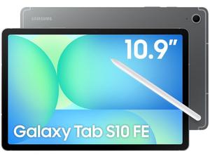 Tablet Samsung Galaxy Tab S10 FE com Capa e Caneta S Pen 5G 8GB RAM 128GB 10,9" Android 15 Exynos 1580