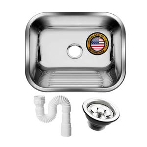Tanque Inox 50X40 - Sobrepor E Embutir + Válvula American Steel 304