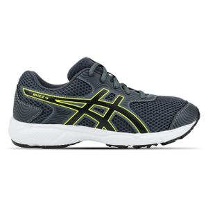 Tênis ASICS Buzz 4 - Infantil - Cinza/Amarelo