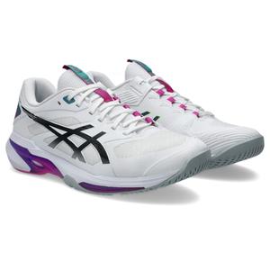 Tênis ASICS Solution Speed Ff 4 - Masculino - Branco/Rosa