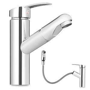 Torneira Banheiro Misturador Ducha Spray Extensível 80cm