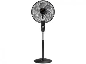 Ventilador de Coluna Mallory Éolo 40 Cm Preto e Grafite 127v
