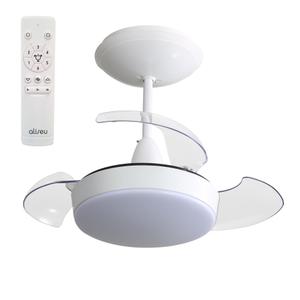 Ventilador De Teto Aliseu Retrátil Pro Branco Bivolt
