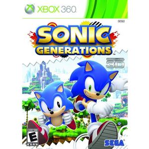 Videogame SEGA Sonic Generations Xbox 360 Platinum Hits