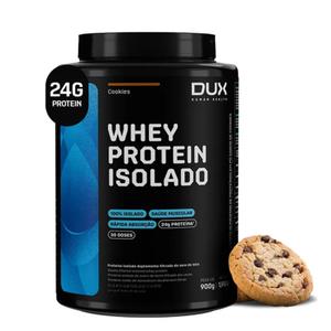Whey Protein Isolado 900g Dux - Cookies and Cream