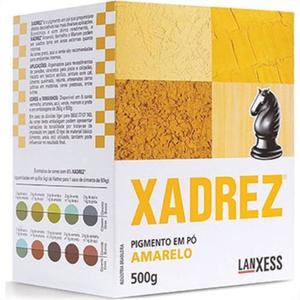 Xadrez Po  Amarelo 500 Grs