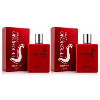 2 Perfumes Feromônio Men Sidarta AUTÊNTICO Transforme sua presença em pura atração - Sidarta Cosméticos