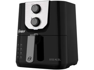 Air Fryer Oster Black Perform Preta com Timer 4,5L