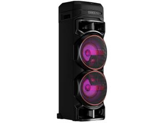 Caixa de Som Torre LG RNC9 Xboom Multi Bluetooth - USB e Optical
