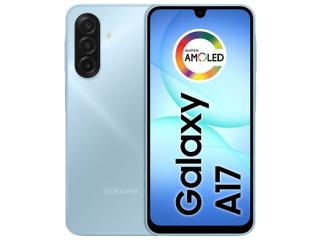 Celular Samsung Galaxy A17 128GB 4GB RAM Azul 6,7" Câm. Tripla + Selfie 13MP