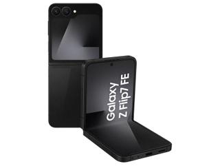 Celular Samsung Galaxy Z Flip7 FE 128GB Preto 5G 8GB RAM Tela 6,7" Câm. Dupla de 50MP Galaxy AI