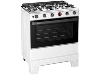 Fogão 5 Bocas Esmaltec Branco Ideal Super BR 5121