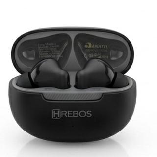 Fone de Ouvido Bluetooth 5.4 sem fio Tws Hrebos EB400 Qualidade Premium e Conforto