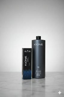 KIT COLORAÇÃO GLOSS E OX para coloração de fios brancos 5 vol SEMELHANTE A GLOSS EXPRESS - Kione