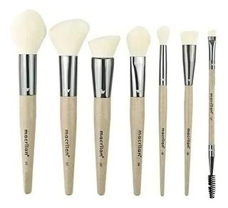 Kit Macrilan Eco SK100 com 7 Pincéis Profissionais