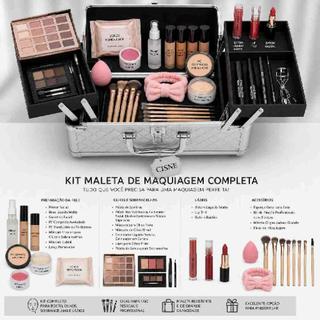 Kit Maleta De Maquiagem Profissional Lançamento - Clara - RubyS