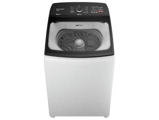 Lavadora de Roupas Brastemp 16kg Cesto Inox 12 programas Branco BWF16AB