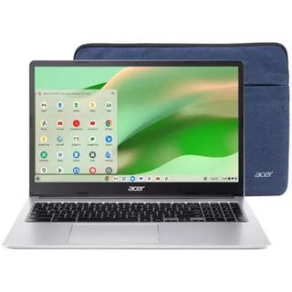 Notebook Acer Chromebook 315 com Intel Celeron 4GB 64GB eMMC Tela Full HD 15.6 Chrome OS