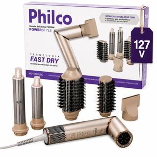 Secador De Cabelos 4 Em 1 Dobrável PSC3500 127V Philco