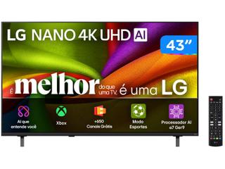 Smart TV 43" LG 4K Ultra HD Nano LED 43NU850BPSA WebOS 26 2026